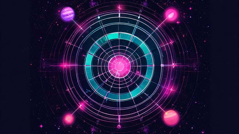 Illustration for the article «AI and Astrology: How It Helps, What It Misses»