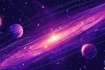 Ilustração para o artigo "Aspectos do mapa astral: 5 ângulos principais entre planetas"