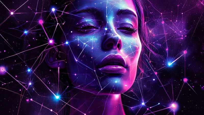 Illustration for the article "Celebrity natal charts: what a birth date can really tell you"