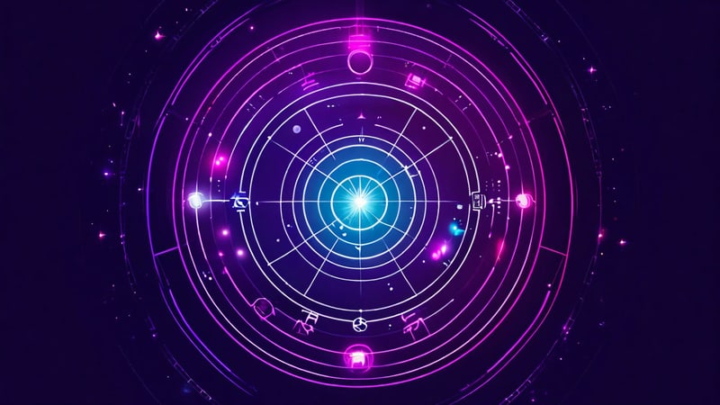 Illustration for the article "Natal Chart Rectification: When You Don't Know Your Birth Time"